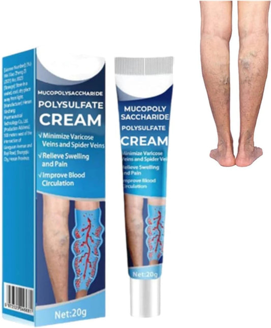Crema para Várices, Arañitas y Piernas Cansadas | Frescura y Bienestar Todos los Días