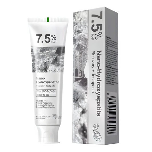 Crema Dental con Nano-Hidroxiapatita 7.5% | Repara, Fortalece y Protege el Esmalte Dental