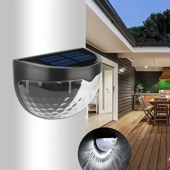 Pague 2 y Lleve 4 Lámpara Solar Exterior Semicircular