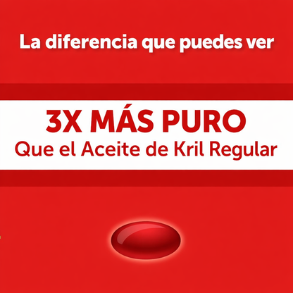 MegaRed Aceite de Krill Omega 3 – Apoyo Cardiovascular