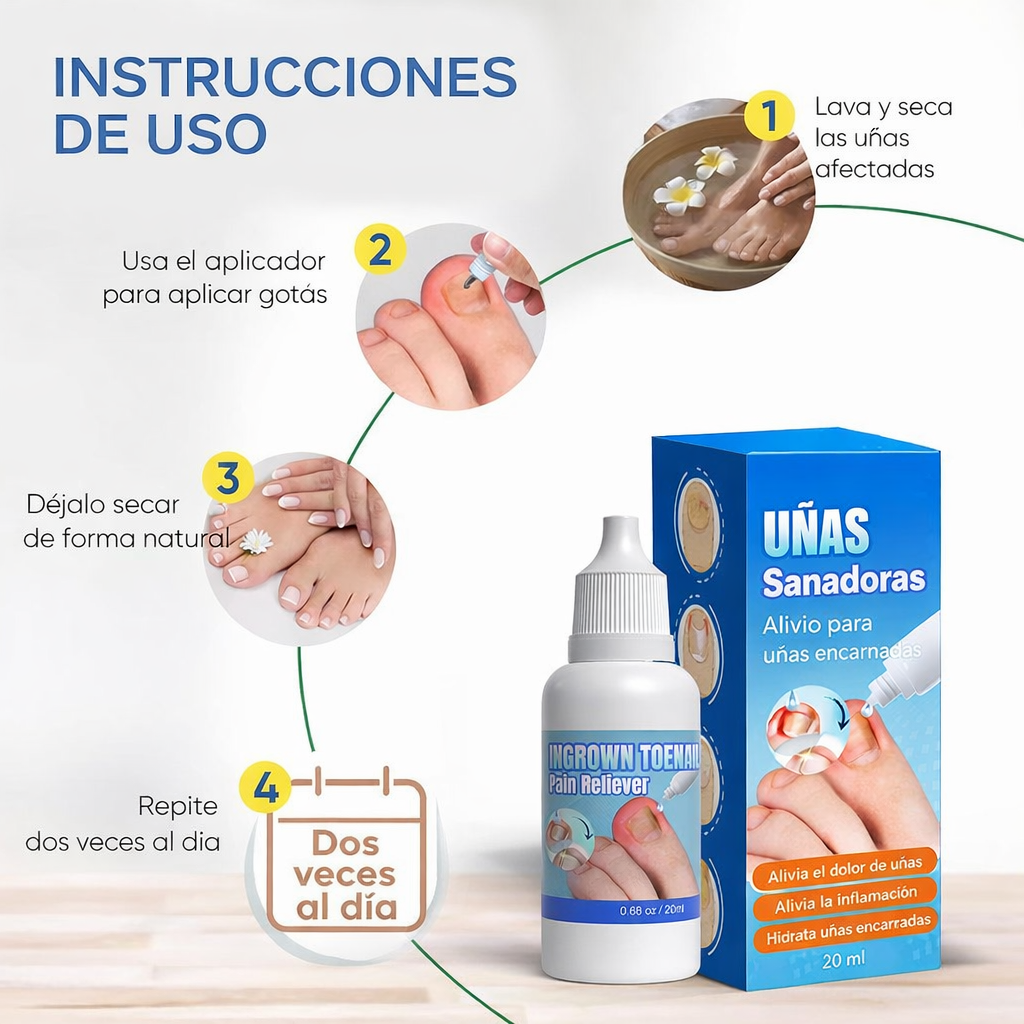 Tratamiento para hongos en las uñas – repara, fortalece y mejora su apariencia