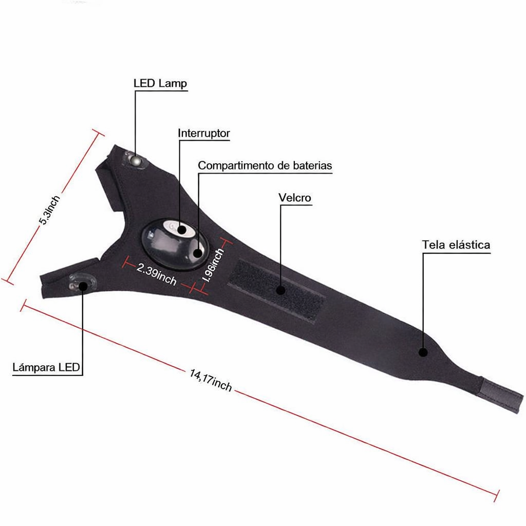 Guante con Linterna LED – Manos Libres