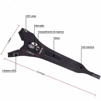 Guante con Linterna LED – Manos Libres