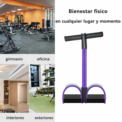 Entrenador abdominal con resistencia – tonifica abdomen y piernas desde casa