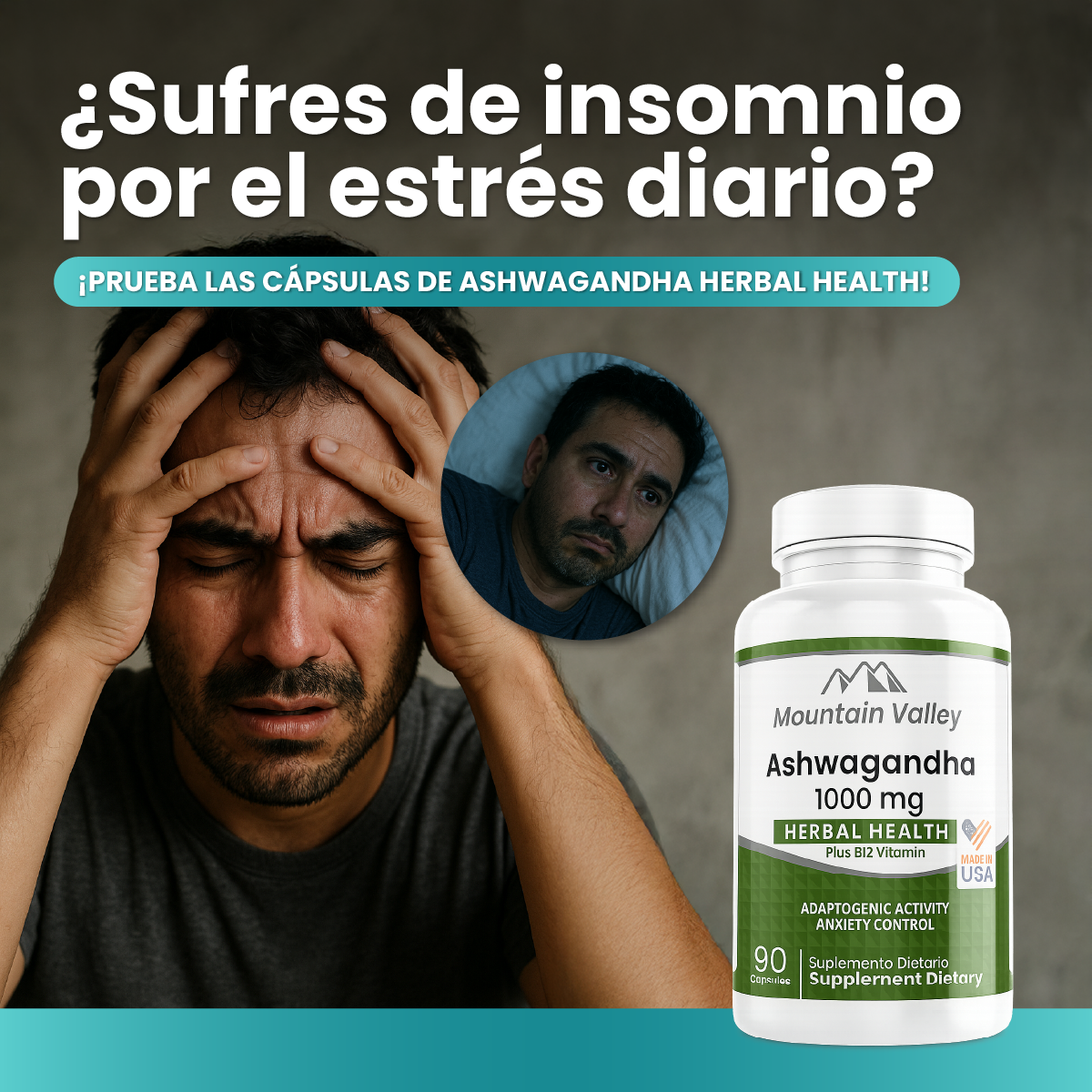 ASHWAGANDHA (Antídoto natural contra el estrés)