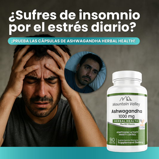 ASHWAGANDHA (Antídoto natural contra el estrés)