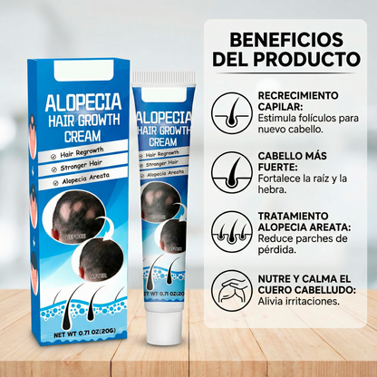 Crema Capilar Anticaída (Tratamiento para la Alopecia)