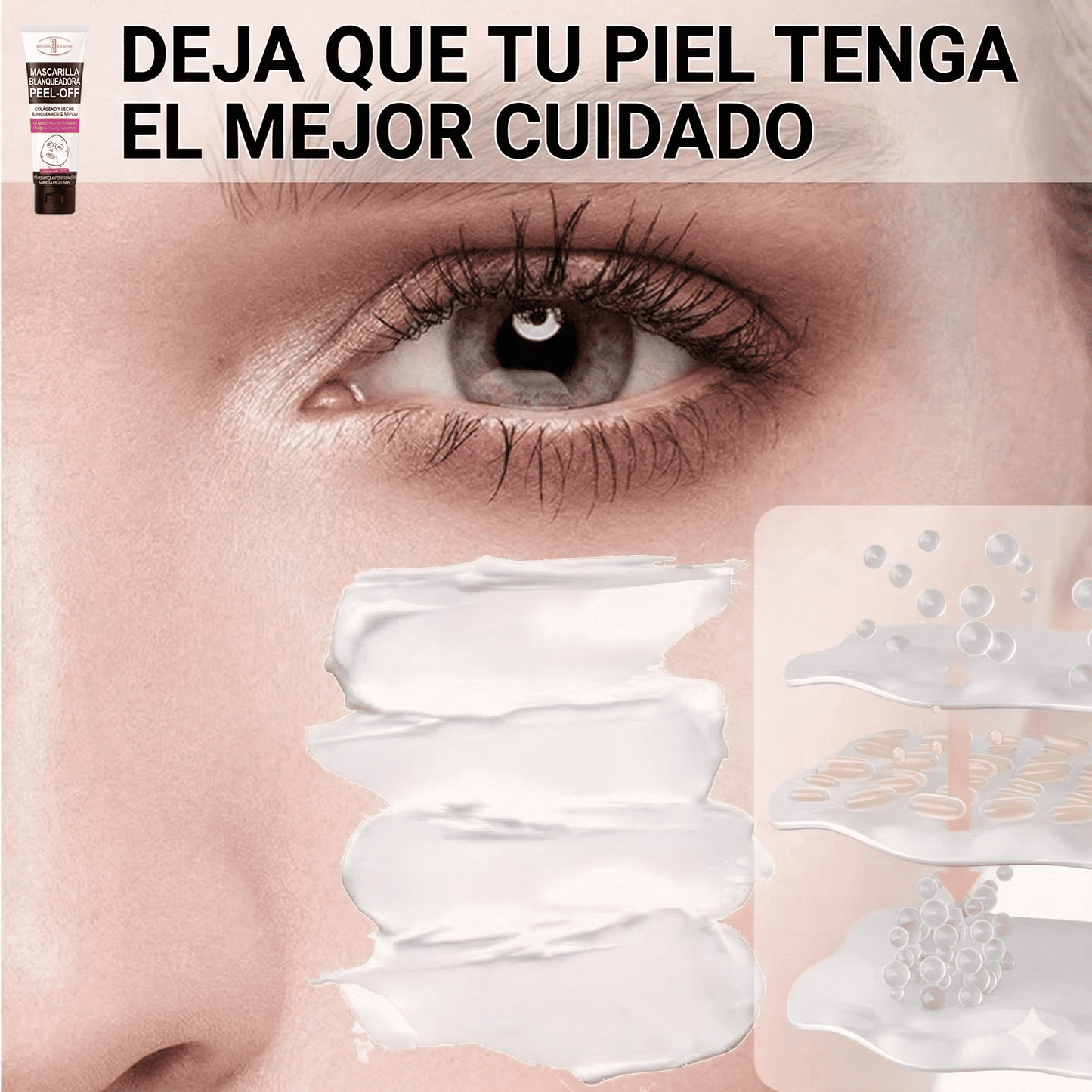 Combo Blanqueador Facial, Corporal y Zonas Íntimas