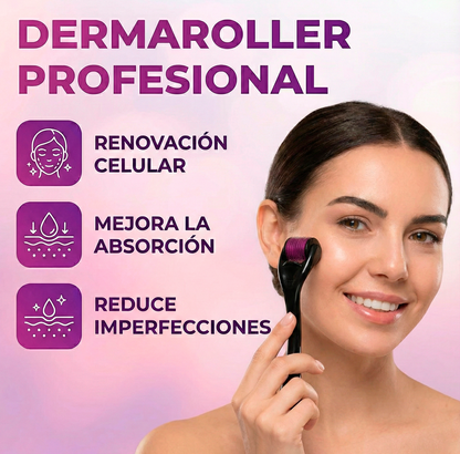 Tecnología Dermaroller de microagujas para una piel más joven