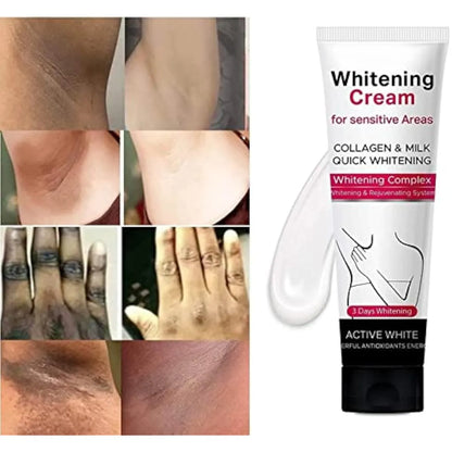 Combo Blanqueador Facial, Corporal y Zonas Íntimas
