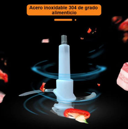 Picadora eléctrica multifuncional – pica carne, verduras y más en segundos