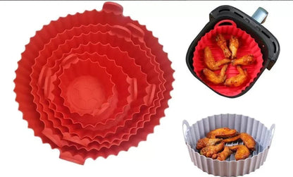 Set X6 Molde Silicona Freidora Air Fryer Reutilizable