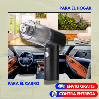 Aspiradora Portátil para Auto, Oficina y Casa
