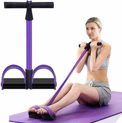 Entrenador abdominal con resistencia – tonifica abdomen y piernas desde casa