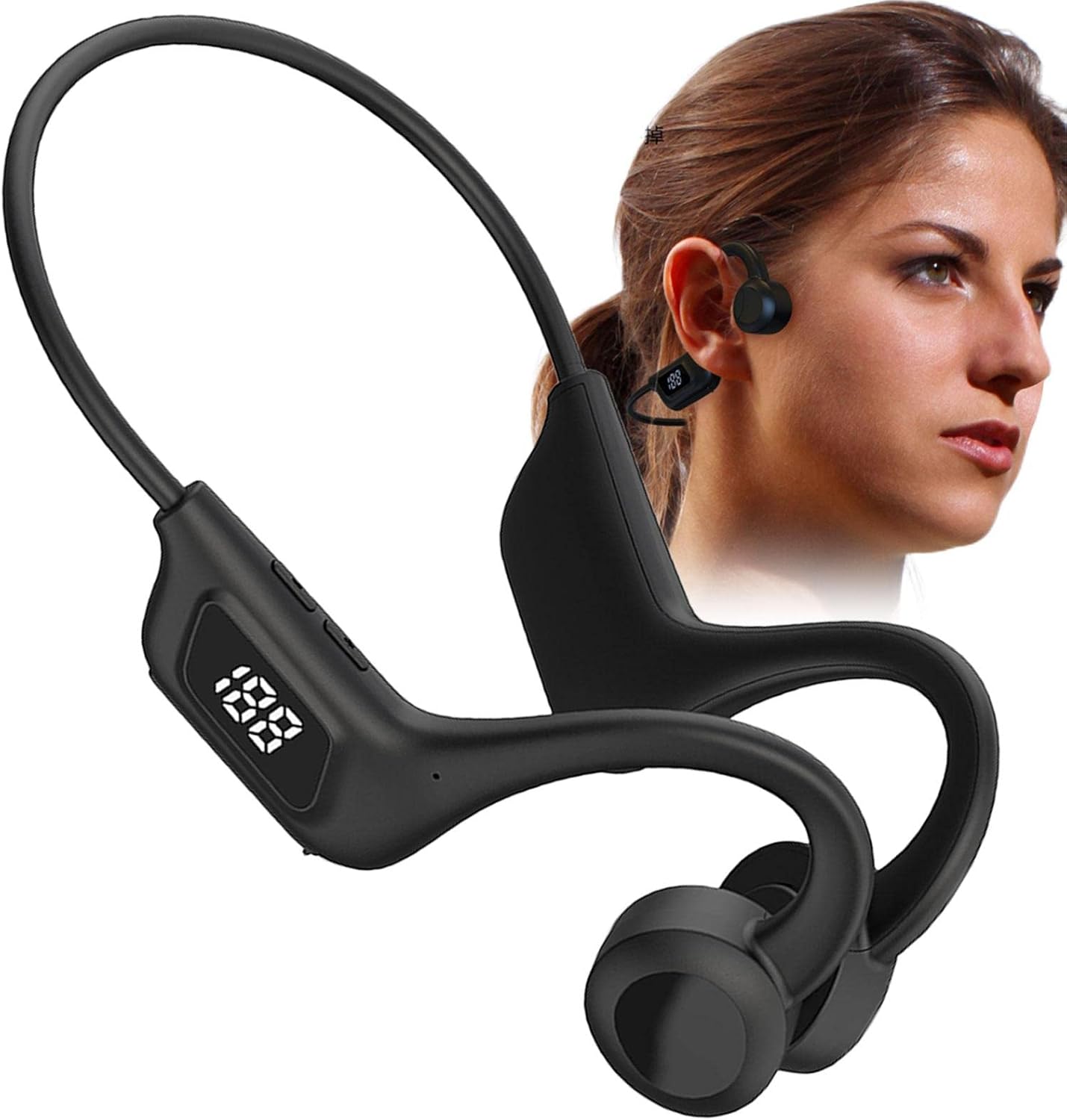 Audífonos deportivos U9 conducción ósea Bluetooth – cómodos, seguros y resistentes al sudor