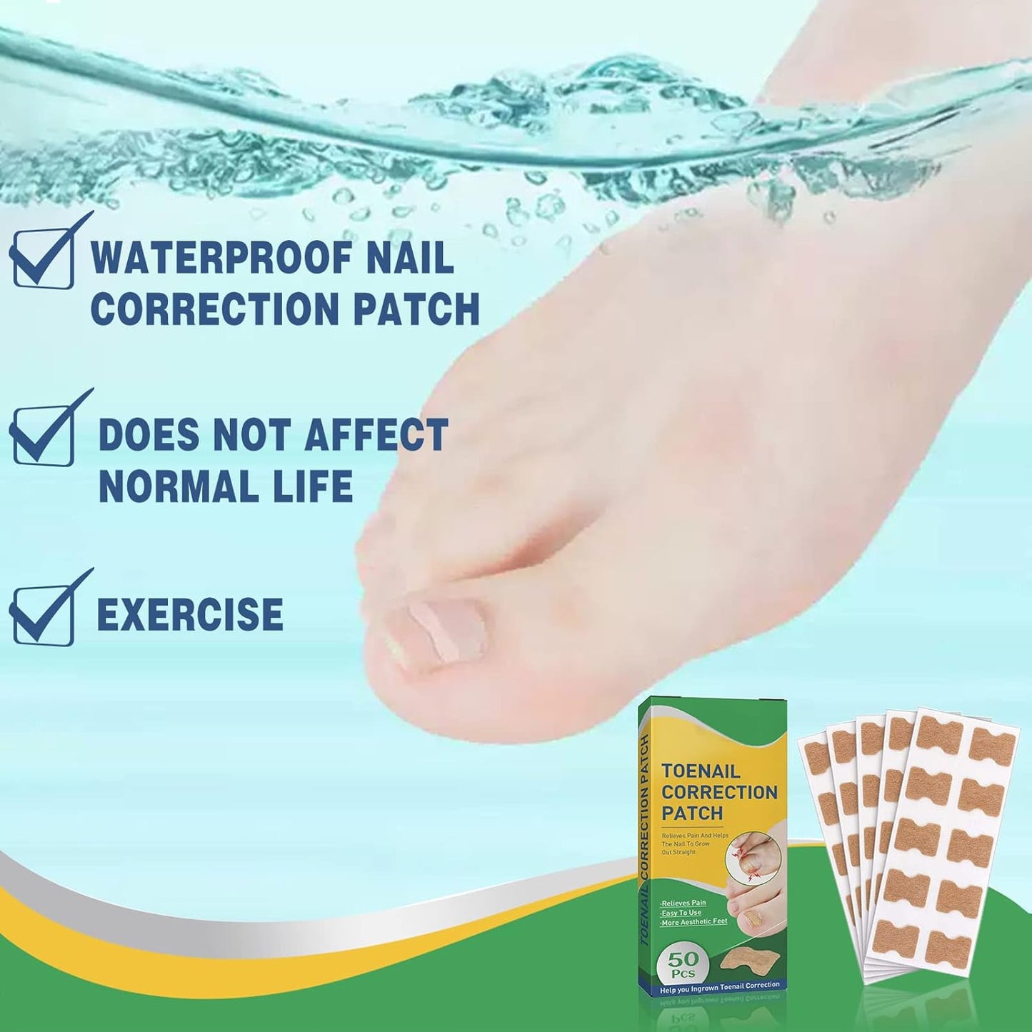 PARCHE CORRECTOR DE UÑAS