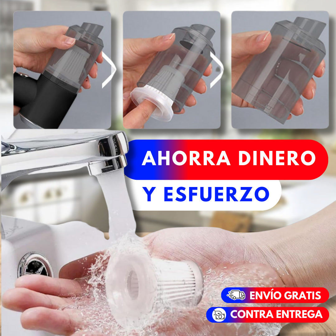 Aspiradora Portátil para Auto, Oficina y Casa