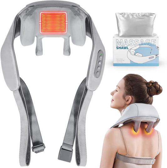 Masajeador Cervical Eléctrico con Terapia de Calor