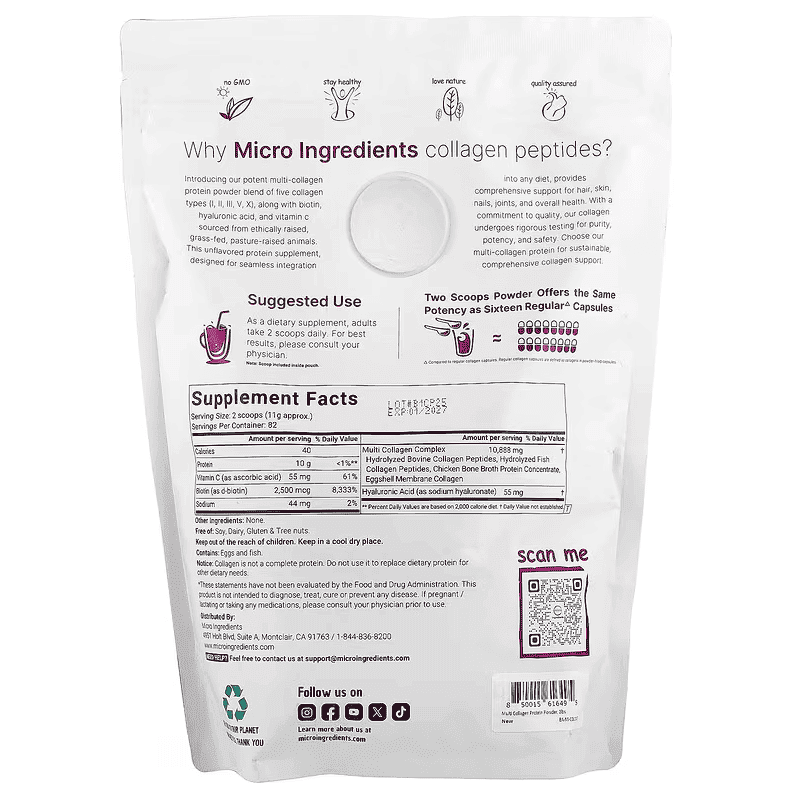 Multicolágenos Péptidos 5 Beneficios