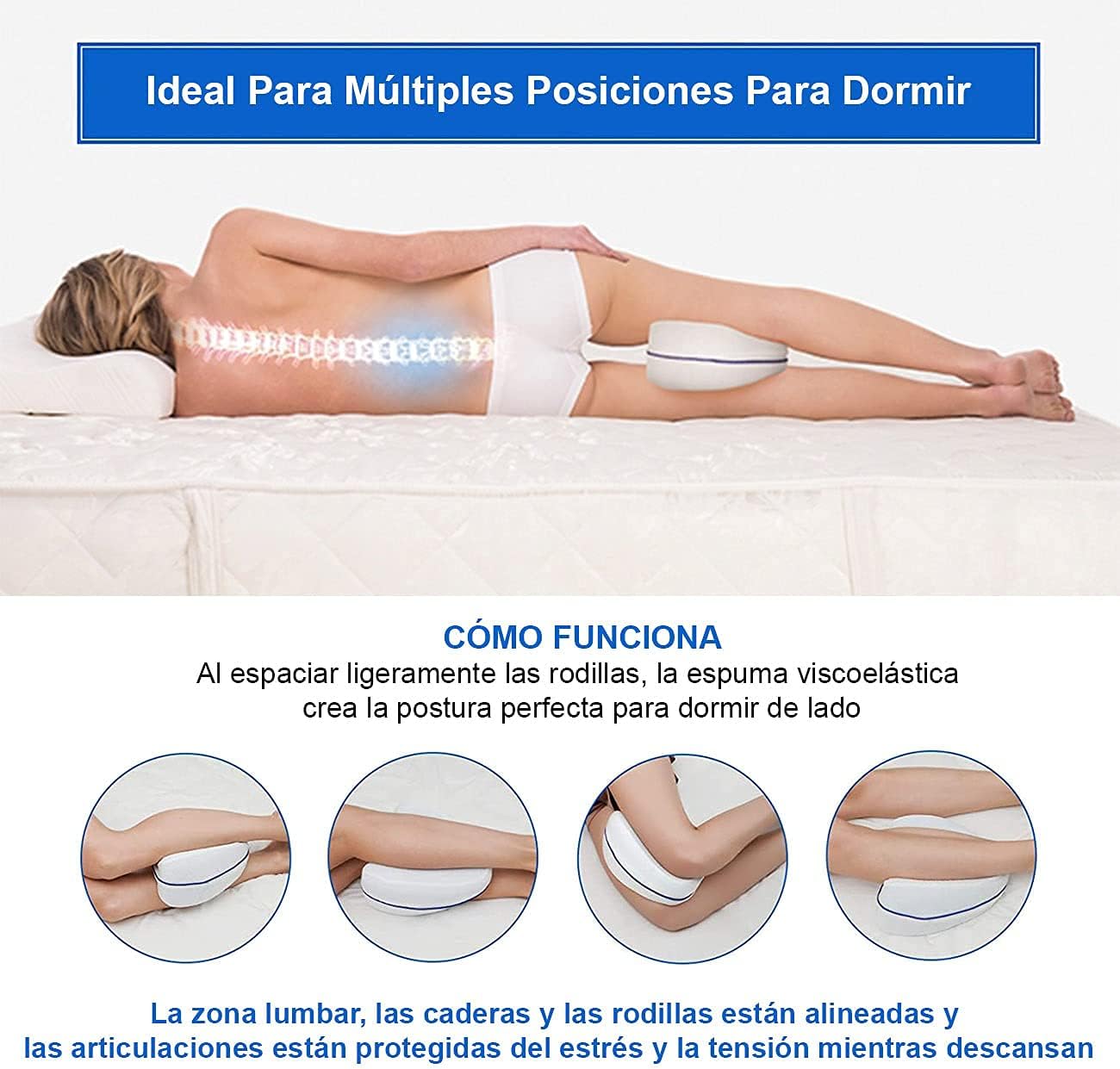 Almohada Ergonómica de Sueño Profundo