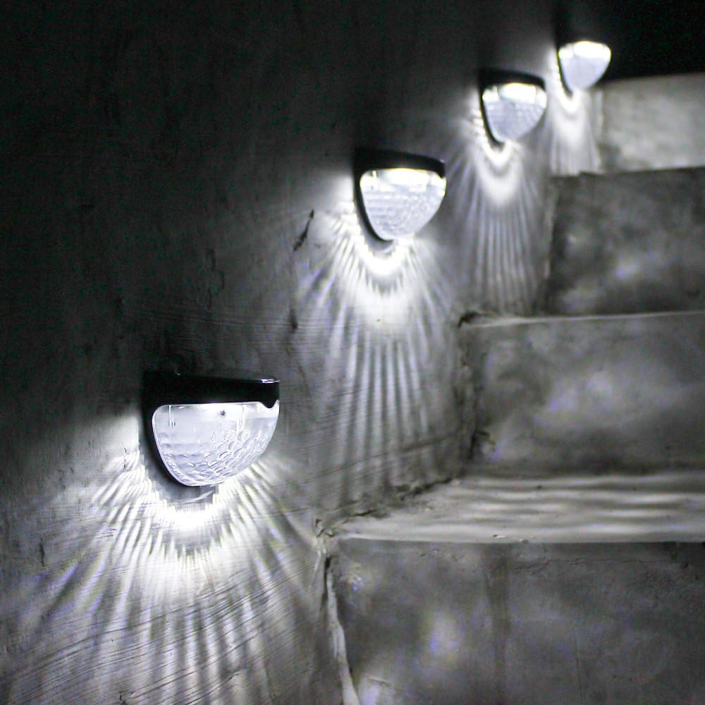 Pague 2 y Lleve 4 Lámpara Solar Exterior Semicircular