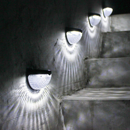 Pague 2 y Lleve 4 Lámpara Solar Exterior Semicircular