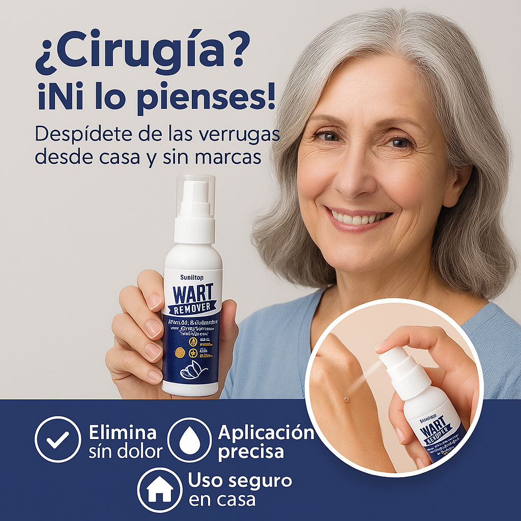 Removedor de Verrugas de Uso Tópico con Aplicador