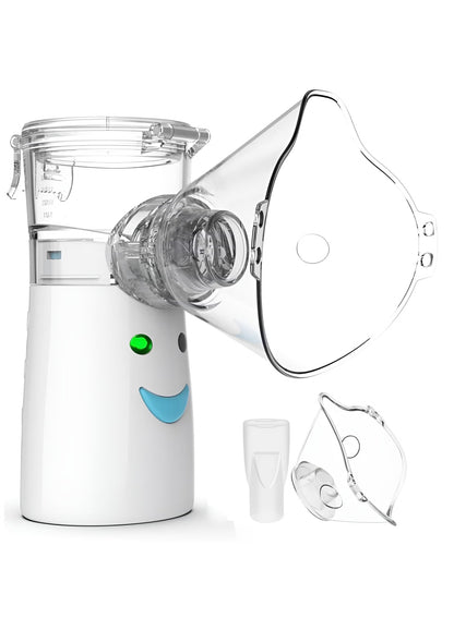 Nebulizador Portátil Silencioso para Adultos y Niños