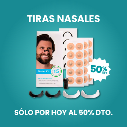 Tiras Nasales Antironquidos