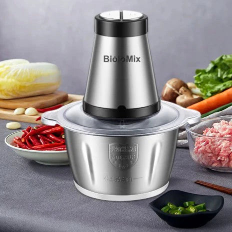 Picadora eléctrica multifuncional – pica carne, verduras y más en segundos