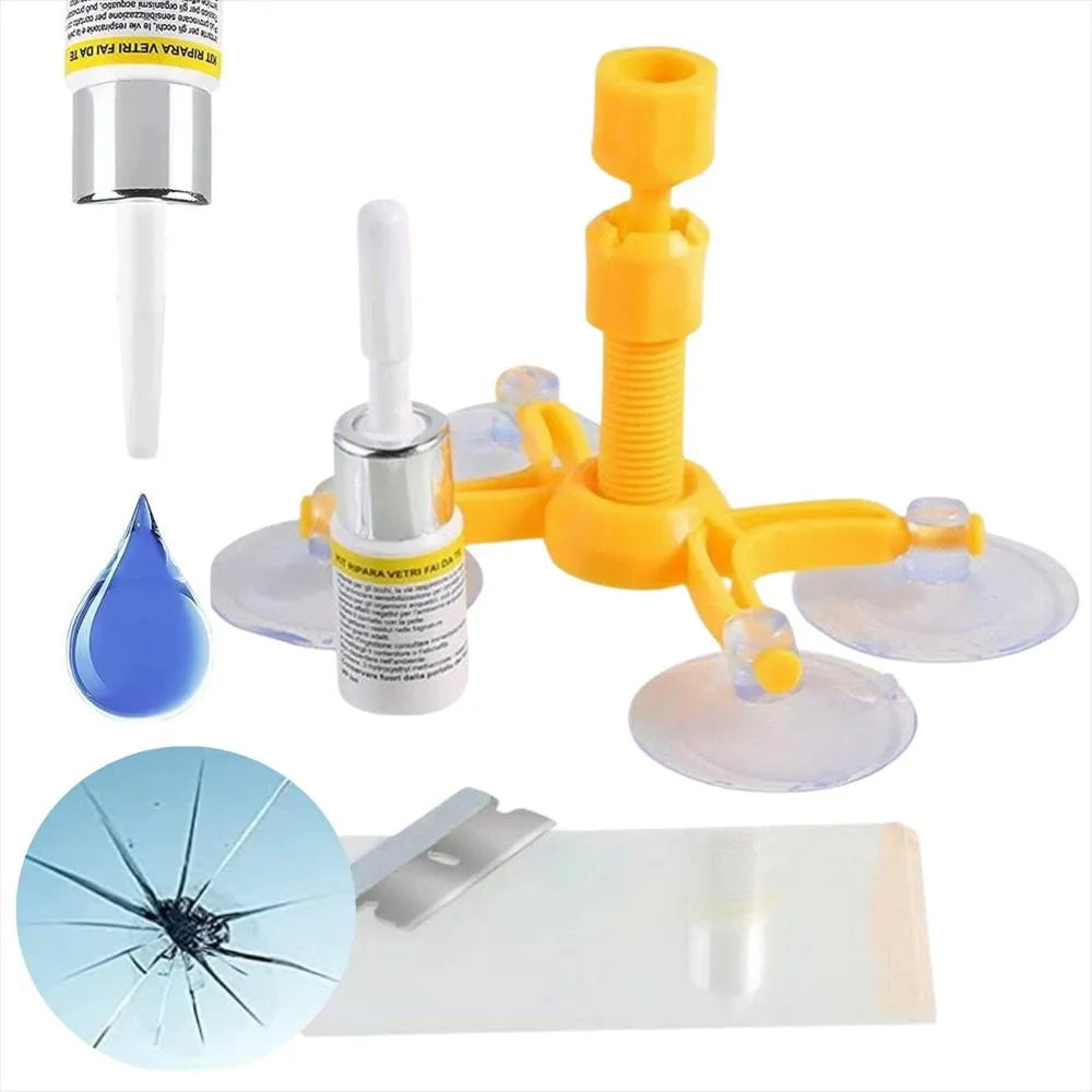 Kit reparador de parabrisas – repara grietas y estrellas fácil desde casa